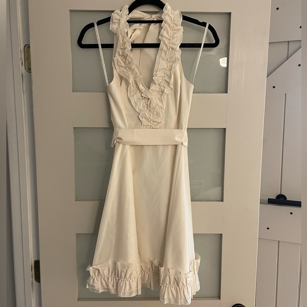 Lilly Pulitzer Silk Ruffle Cocktail Dress size 2